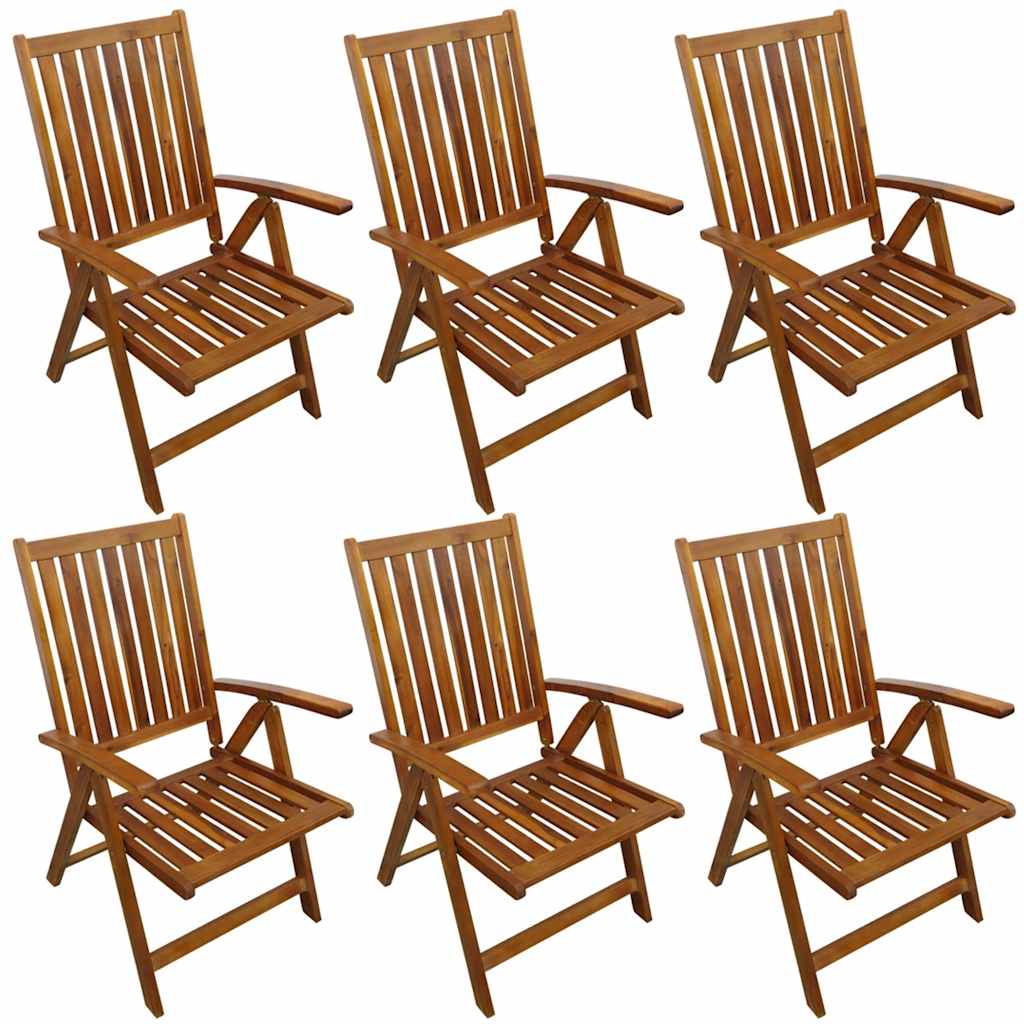 7-delige Tuinset massief acaciahout – afbeelding 3