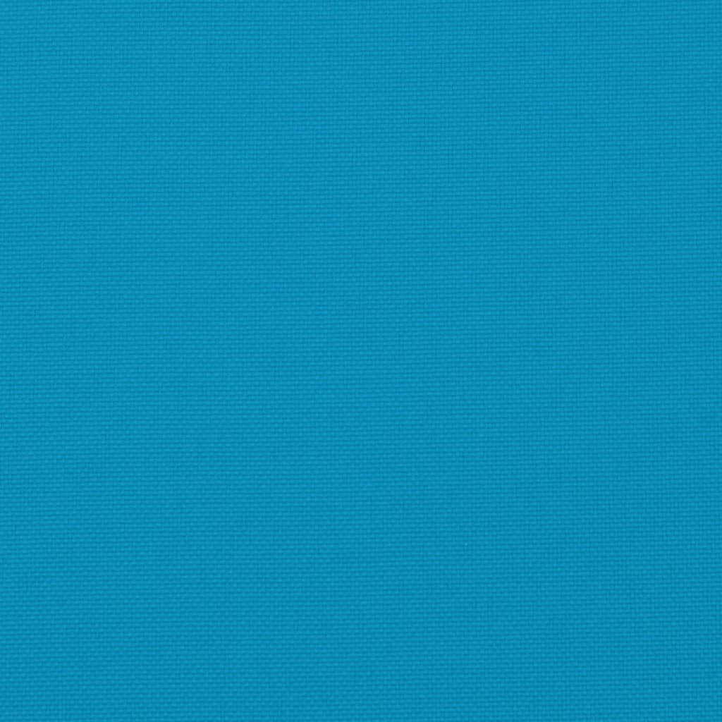 Tuinstoelkussens 2 st hoge rug 120x50x3 cm stof blauw – afbeelding 9