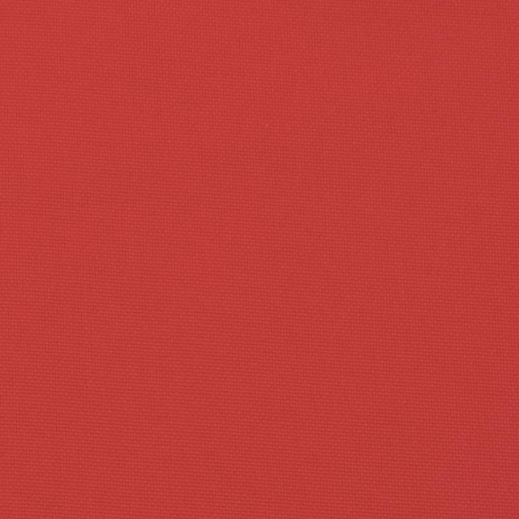 Tuinstoelkussens 4 st hoge rug 120x50x3 cm stof rood – afbeelding 9