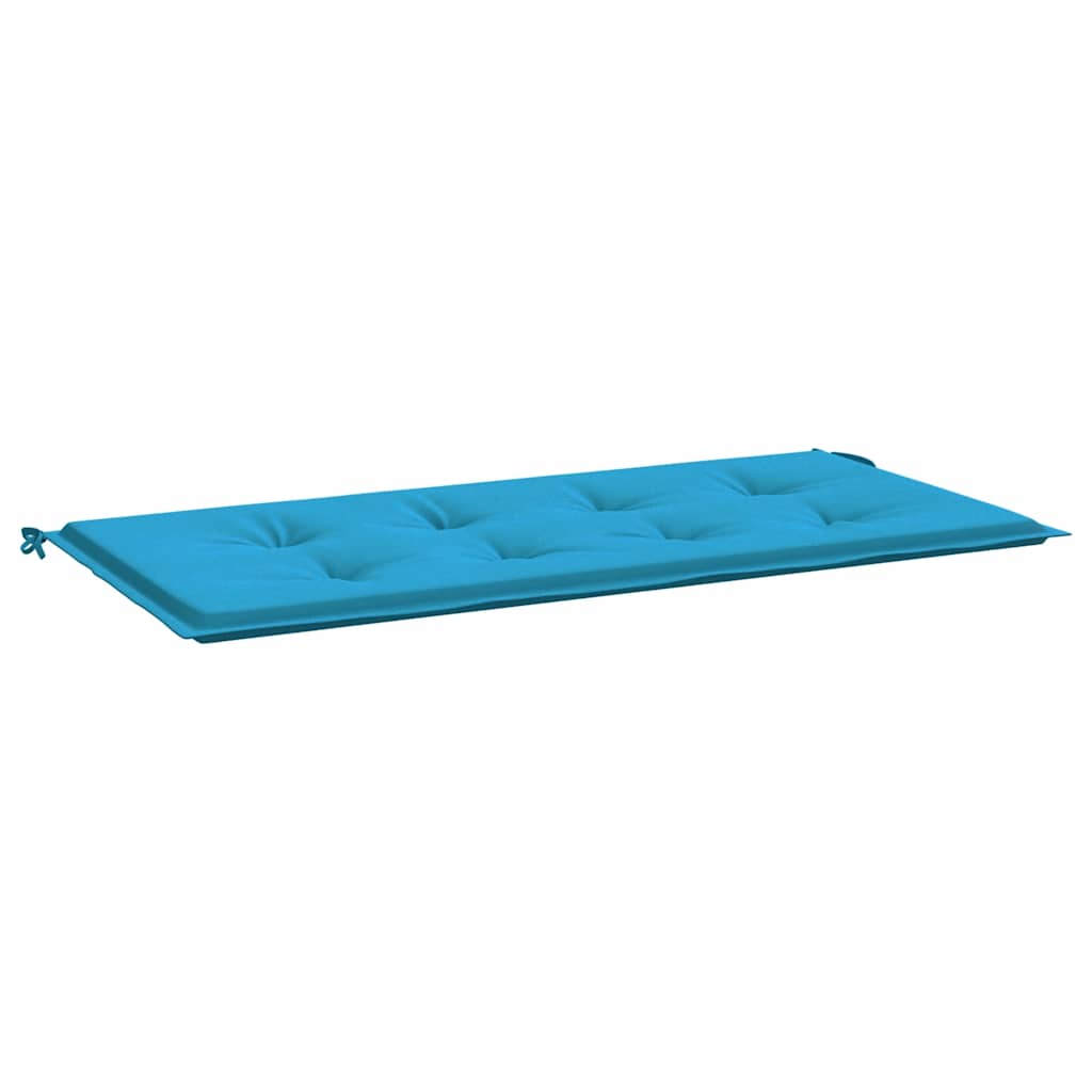 Tuinbankkussen 100x50x3 cm oxford stof blauw – afbeelding 2