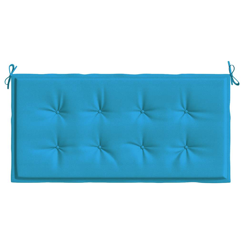 Tuinbankkussen 100x50x3 cm oxford stof blauw – afbeelding 4