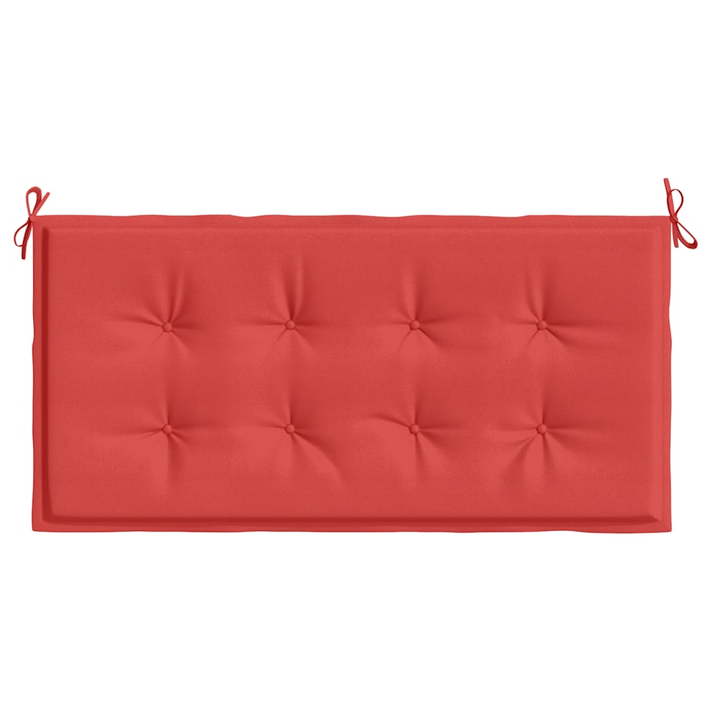 Tuinbankkussen 100x50x3 cm oxford stof rood – afbeelding 4