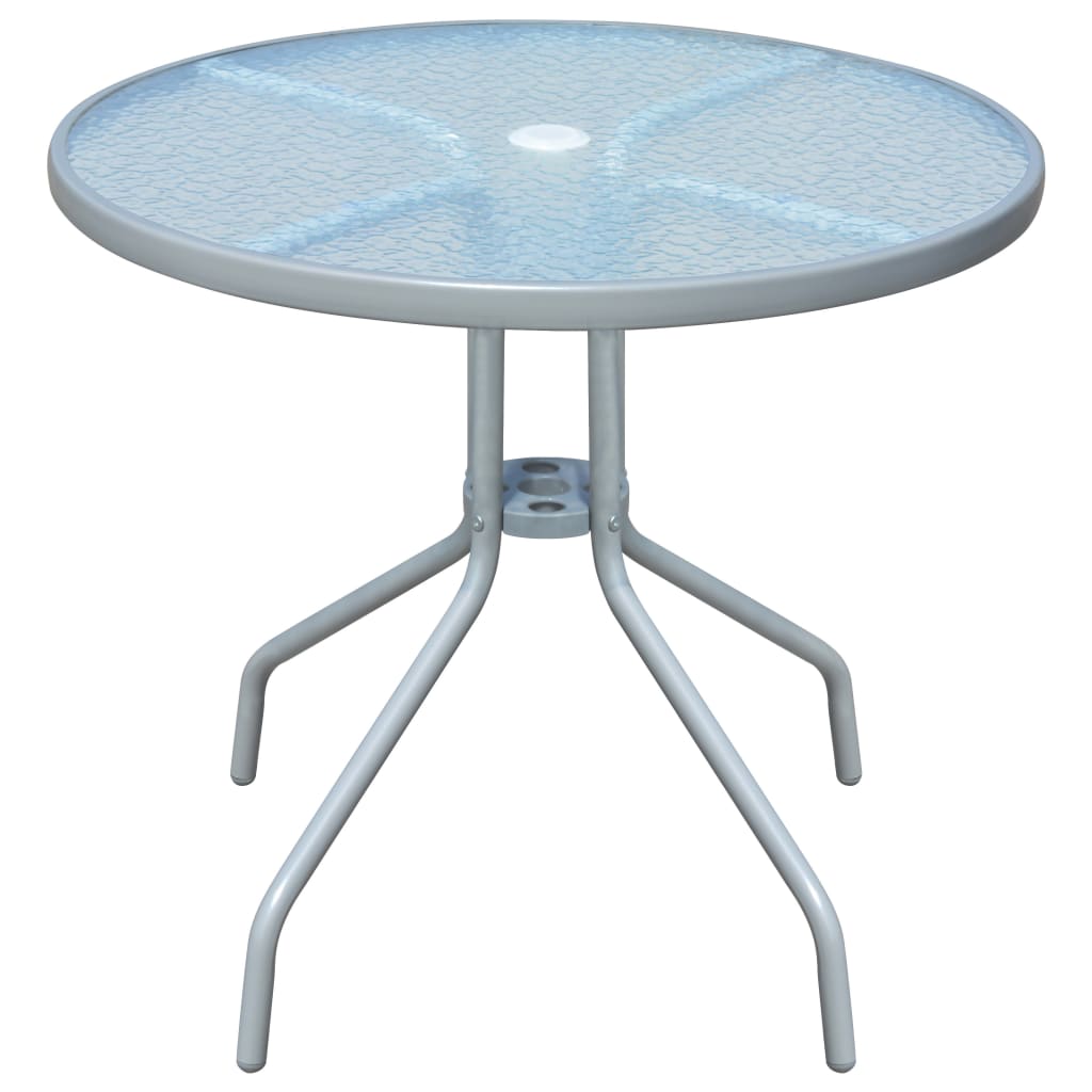 Bistrotafel 80x71 cm staal grijs – afbeelding 1