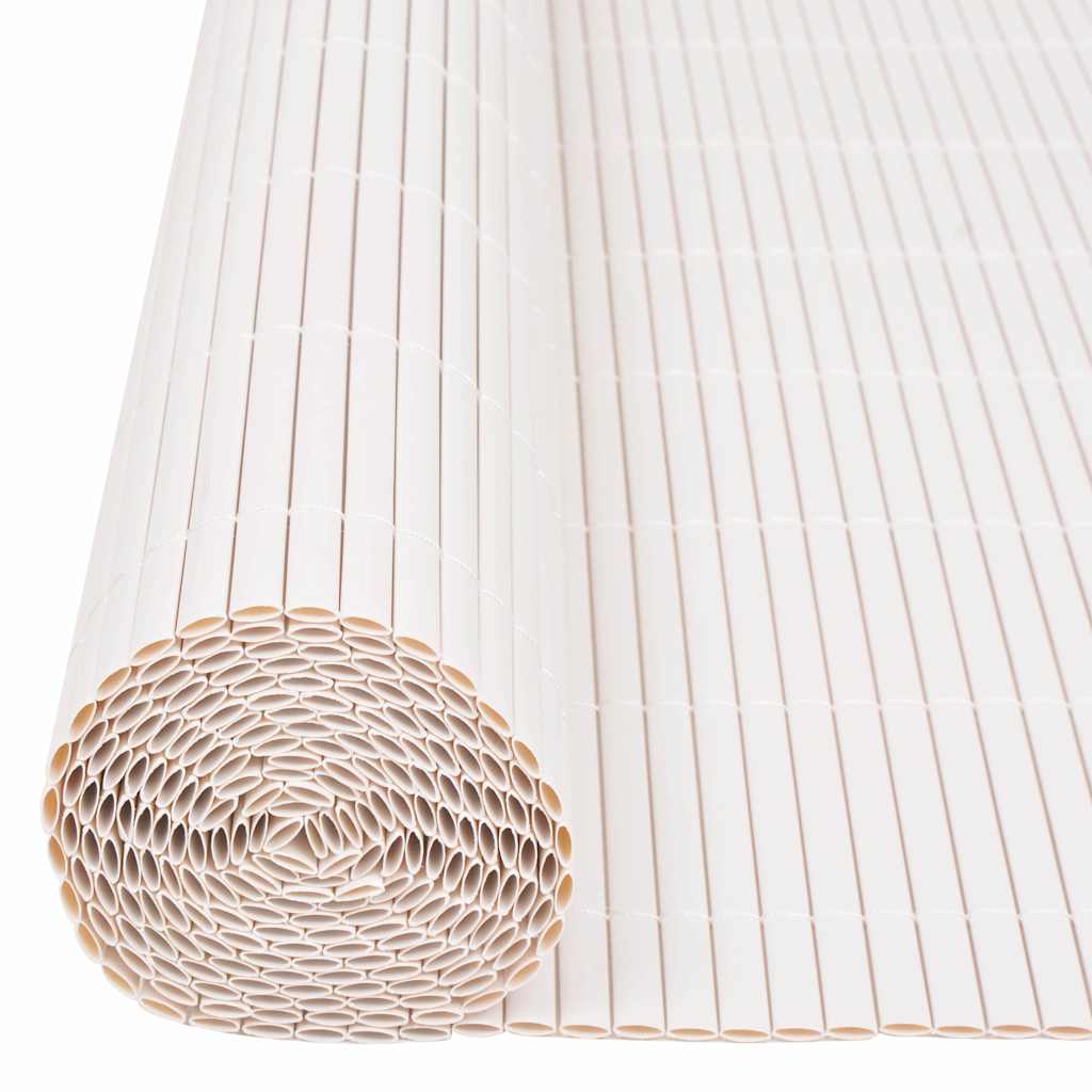 Tuinhek Wit 150 x 500 cm PVC – afbeelding 3