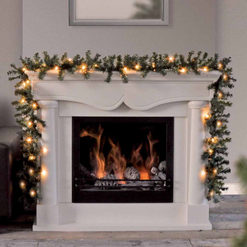 Kerstslinger met 30 LED's 270 cm