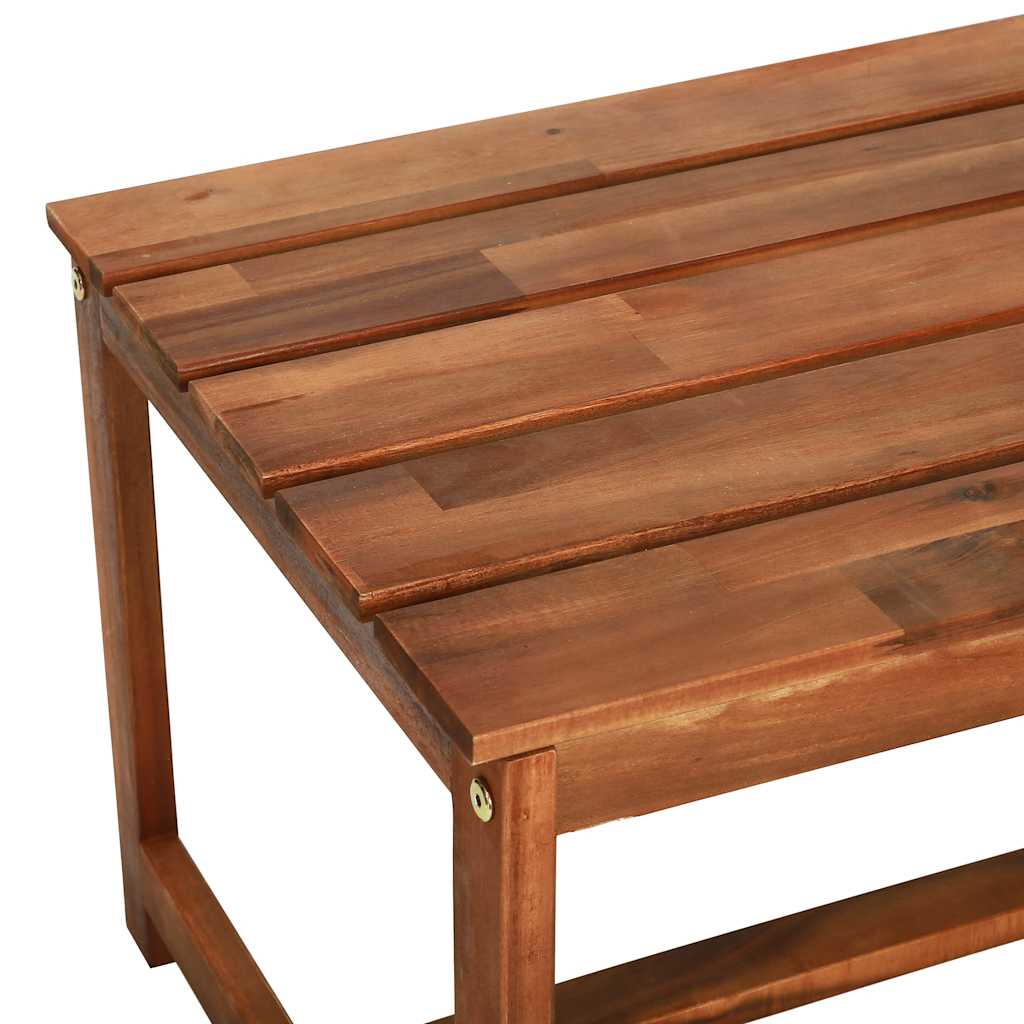 4-delige Loungeset massief acaciahout – afbeelding 11
