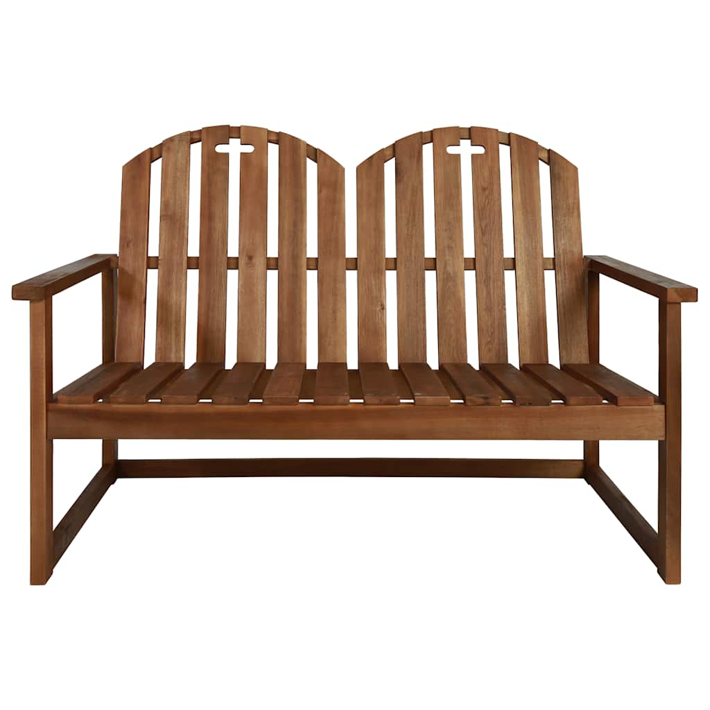 4-delige Loungeset massief acaciahout – afbeelding 2