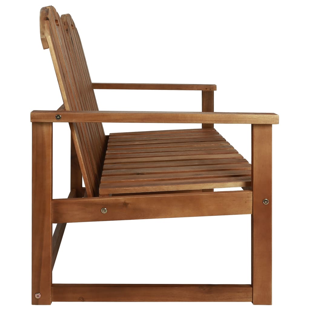 4-delige Loungeset massief acaciahout – afbeelding 4