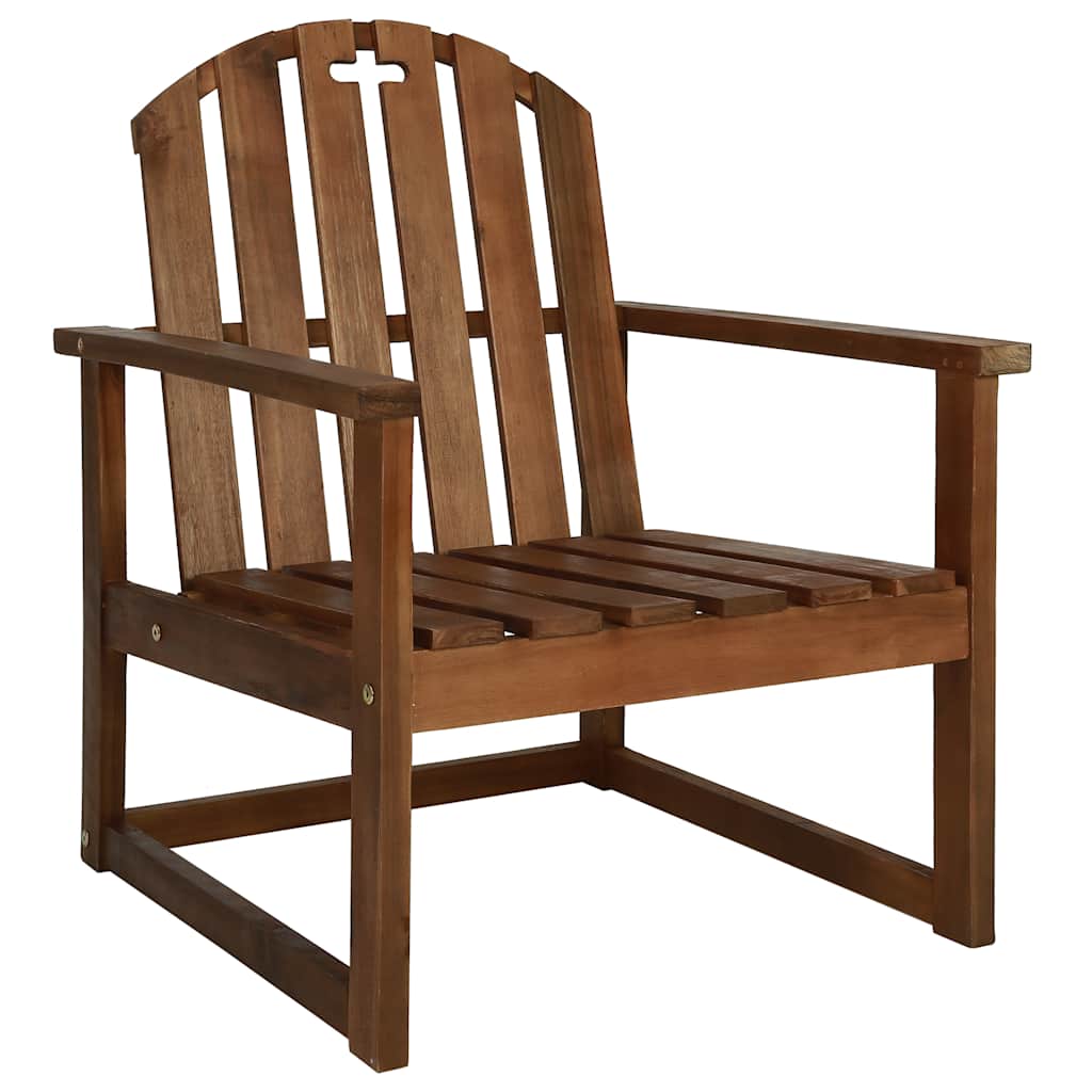 4-delige Loungeset massief acaciahout – afbeelding 5