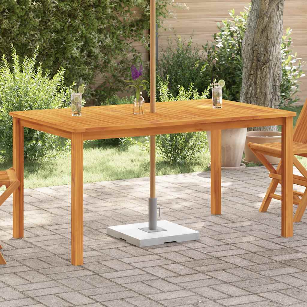 Tuintafel 150x90x74 cm massief acaciahout