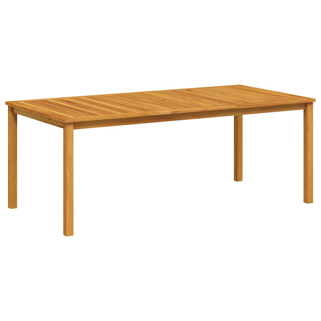 Tuintafel 200x100x74 cm massief acaciahout