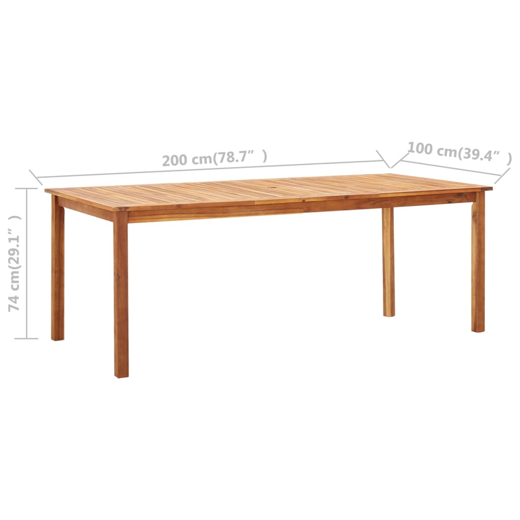 9-delige Eethoek poly rattan en massief acaciahout grijs – afbeelding 11