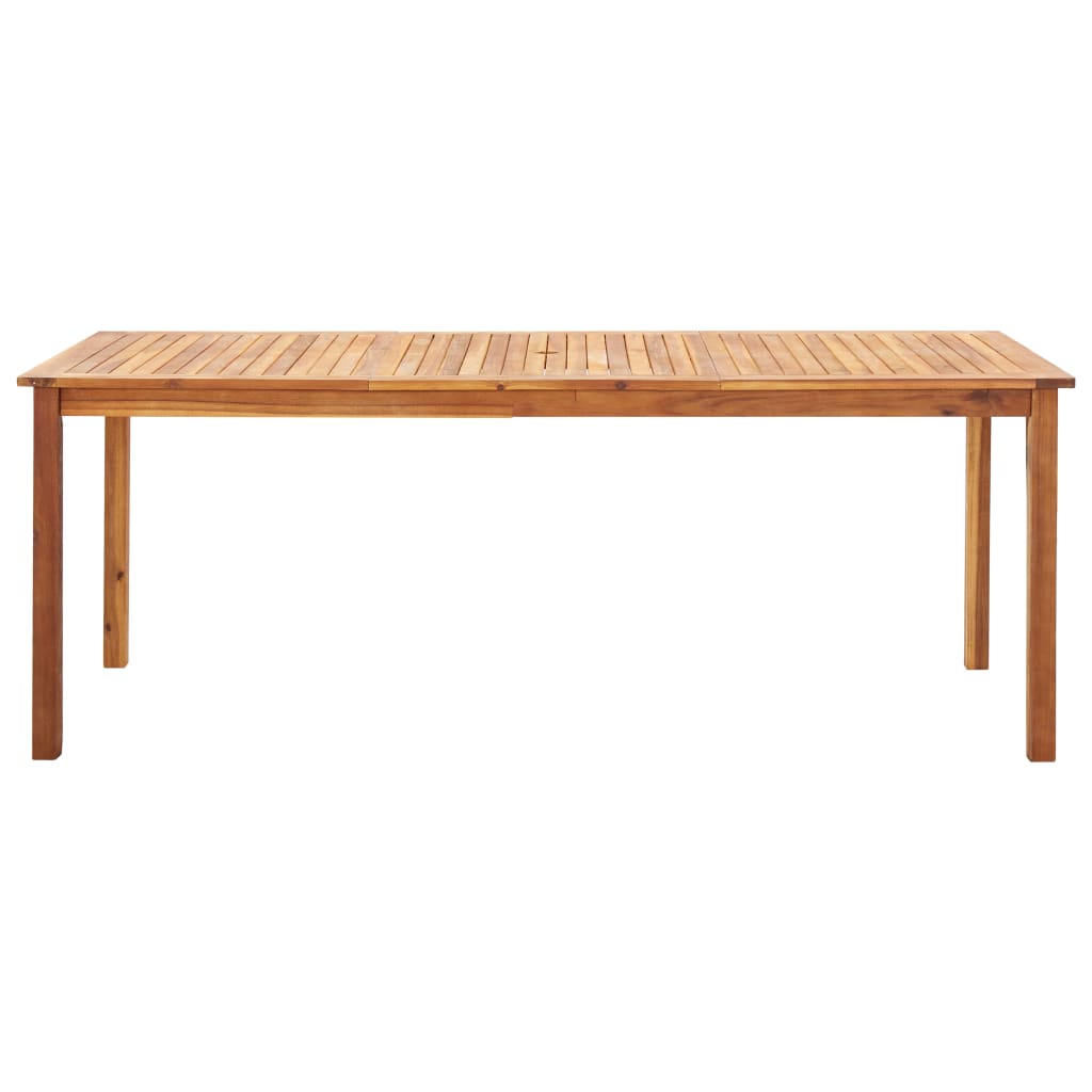 9-delige Eethoek poly rattan en massief acaciahout grijs – afbeelding 3