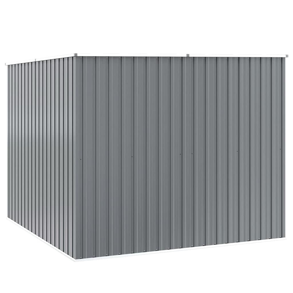 Tuinschuur 195x198x159 cm gegalvaniseerd staal grijs – afbeelding 8