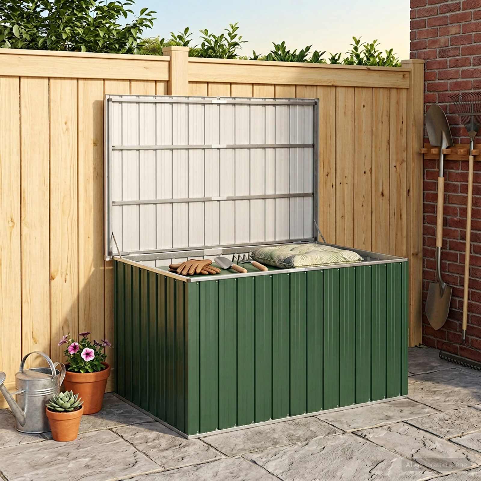 Tuinbox 149x99x93 cm groen