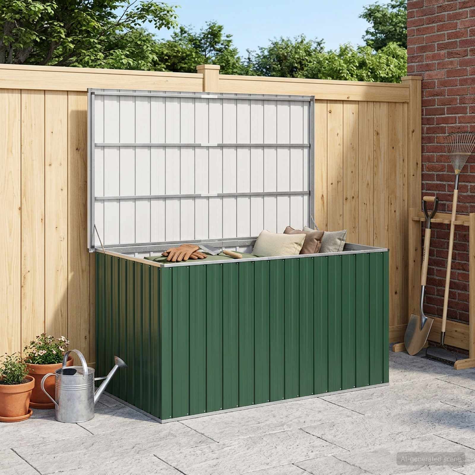 Tuinbox 171x99x93 cm groen