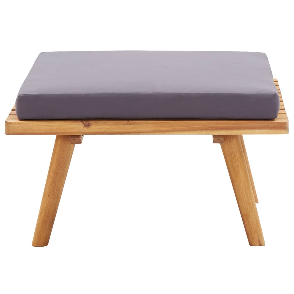 6-delige Loungeset massief acaciahout – afbeelding 10