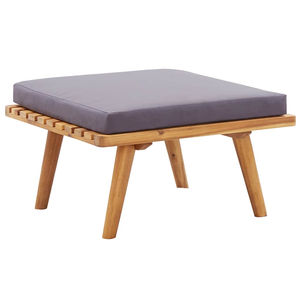 6-delige Loungeset massief acaciahout – afbeelding 9