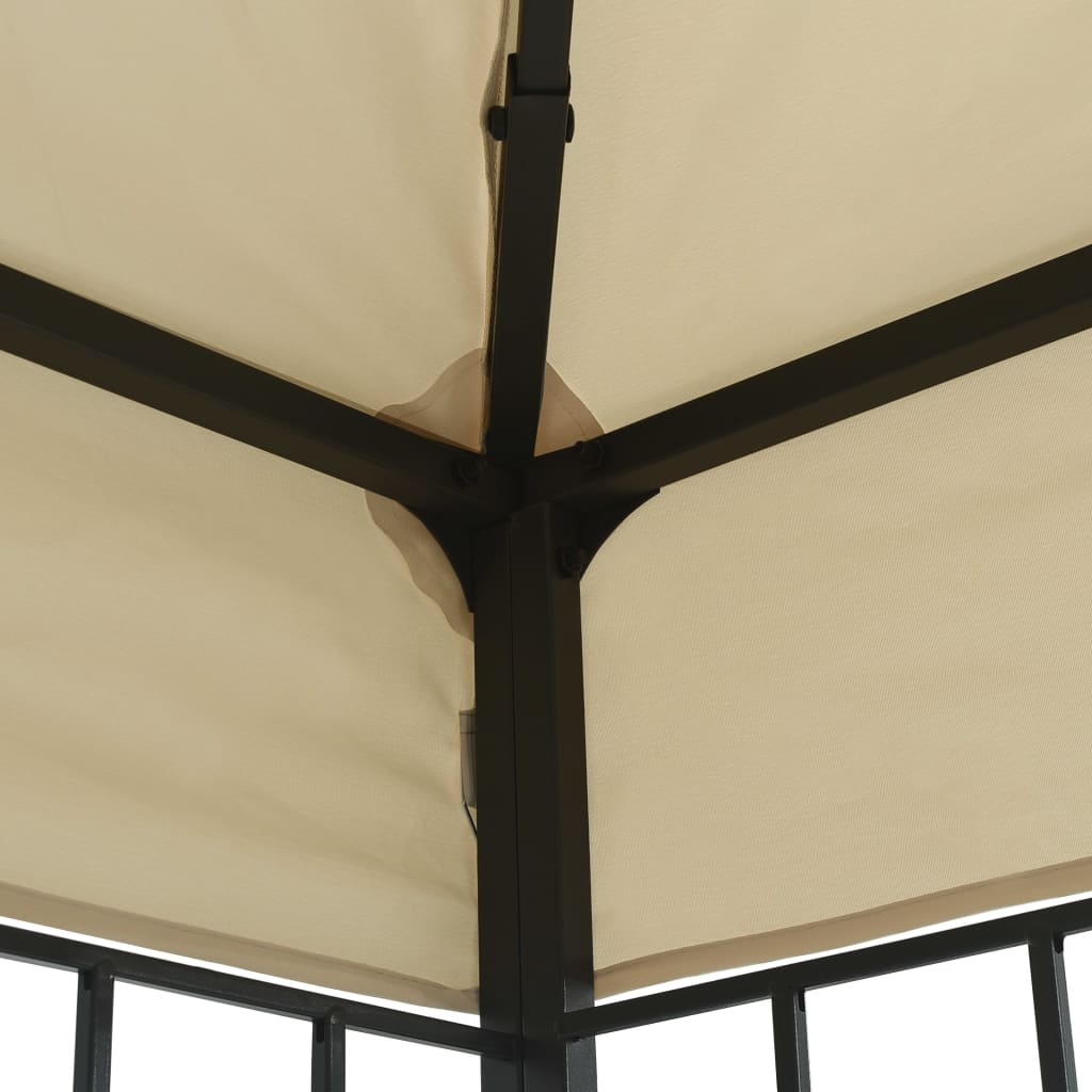 Prieel 3x4 m crème – afbeelding 5