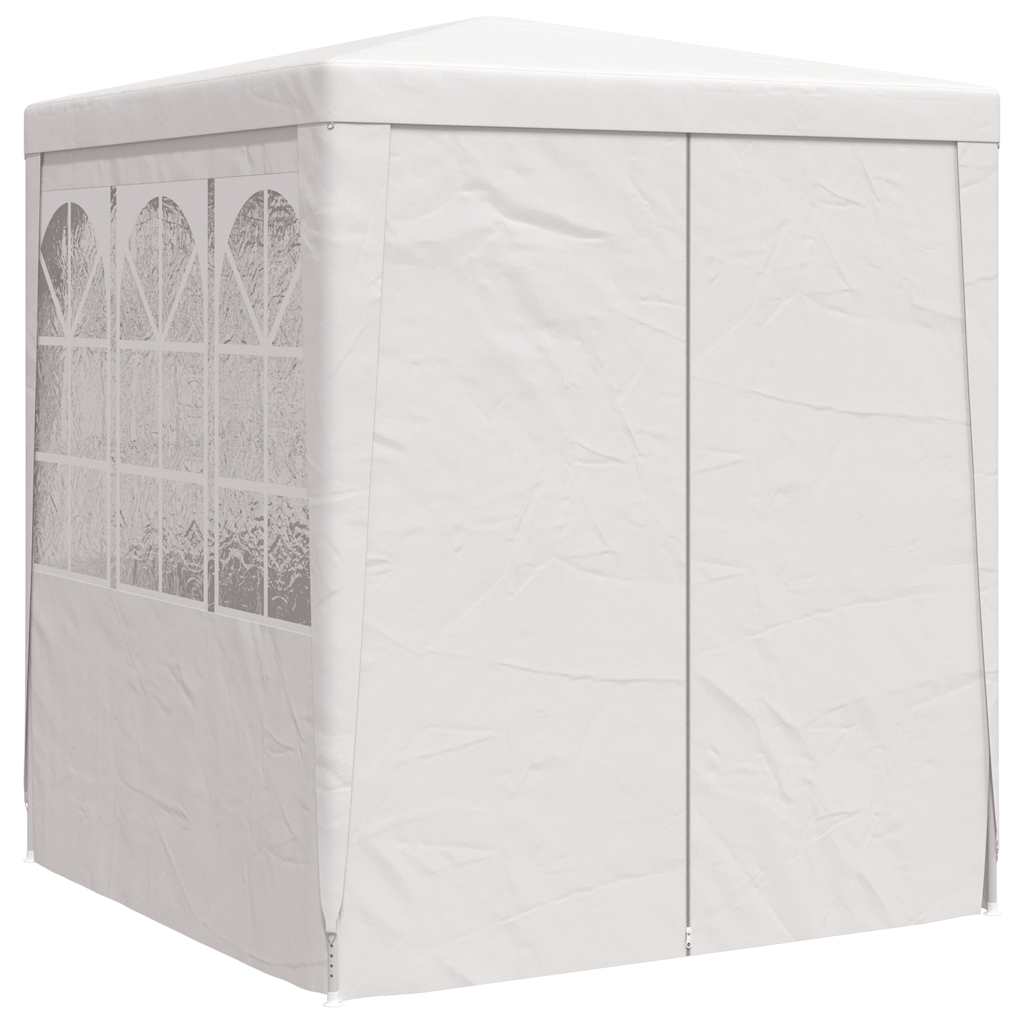 Partytent met zijwanden professioneel 90 g/m² 2x2 m wit – afbeelding 3