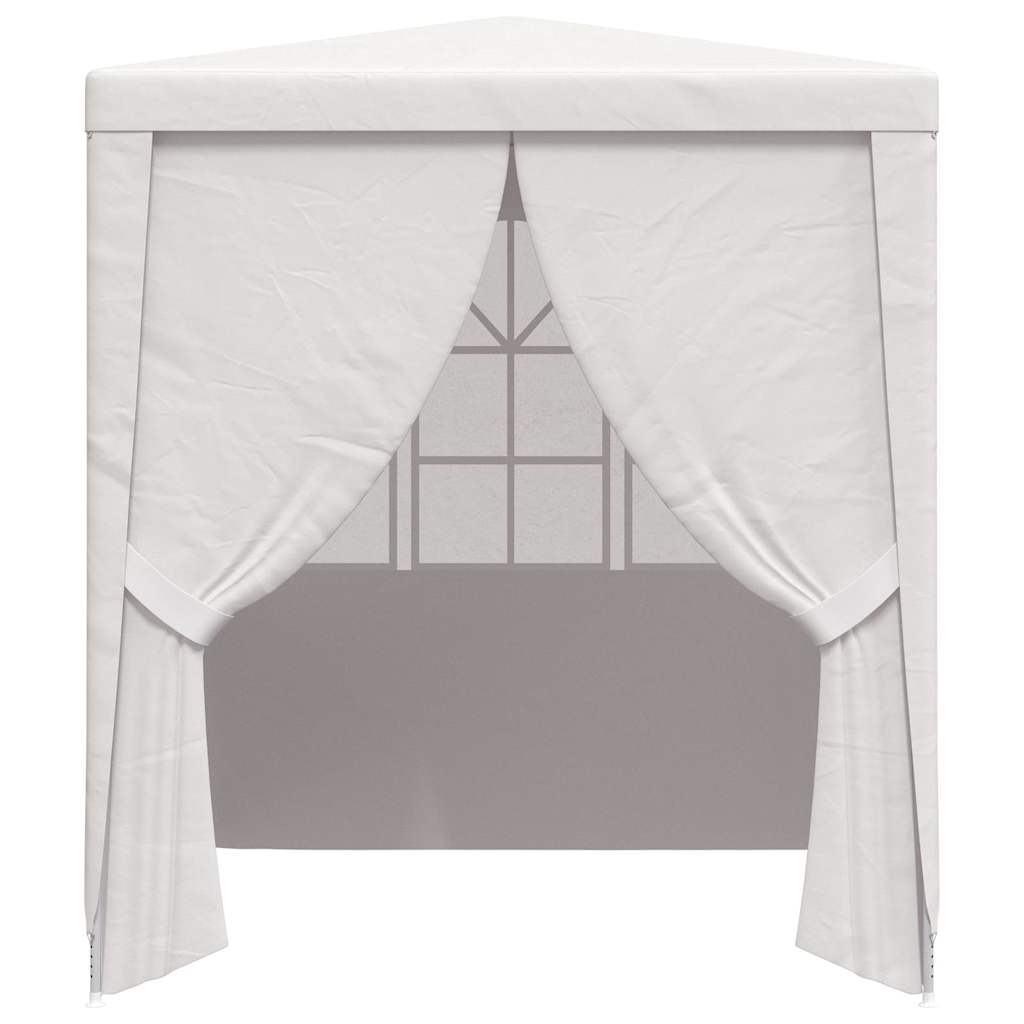 Partytent met zijwanden professioneel 90 g/m² 2x2 m wit – afbeelding 4