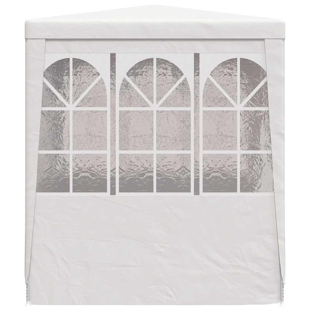 Partytent met zijwanden professioneel 90 g/m² 2x2 m wit – afbeelding 5