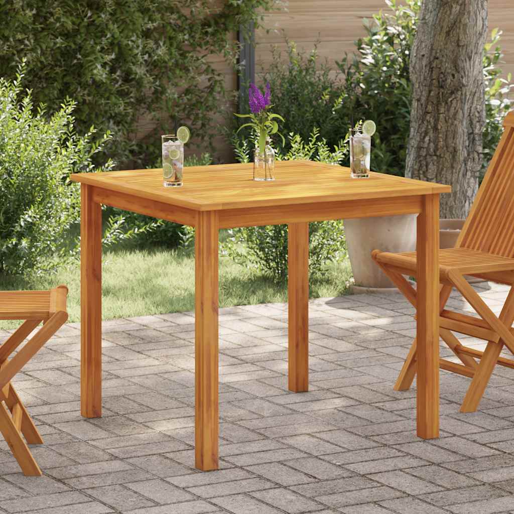 Tuintafel 85x85x74 cm massief acaciahout