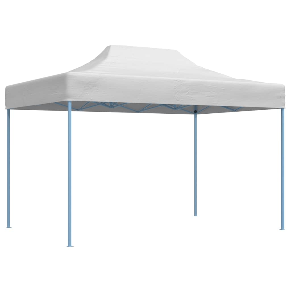 Partytent inklapbaar 280x410x315 cm staal wit