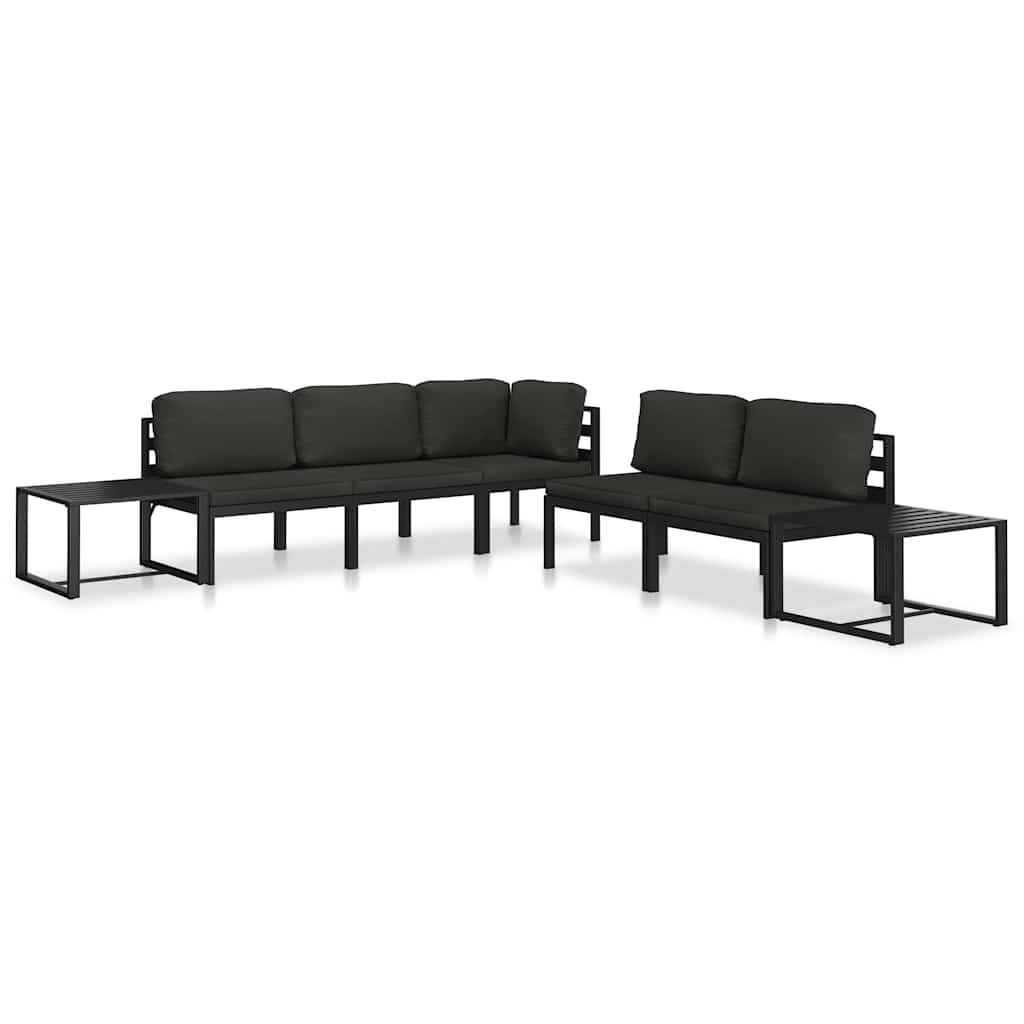 Salontafel aluminium antraciet – afbeelding 10