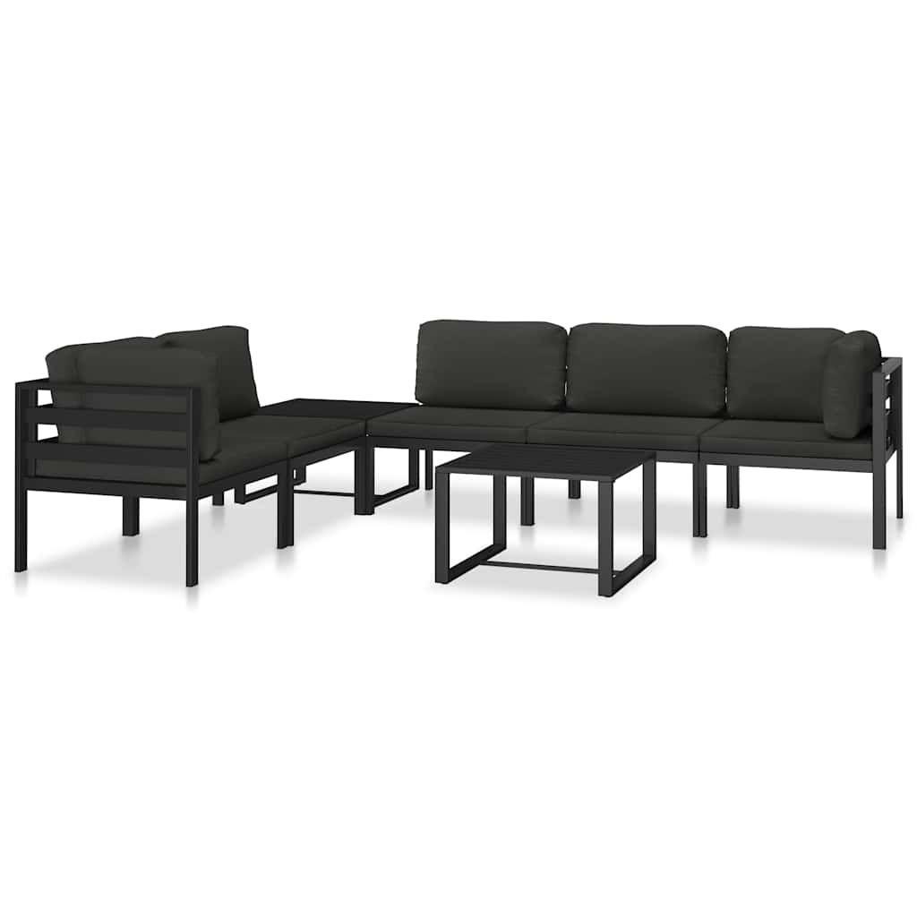 Salontafel aluminium antraciet – afbeelding 7