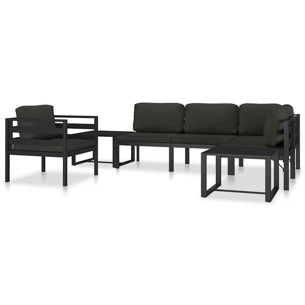 Salontafel aluminium antraciet – afbeelding 8