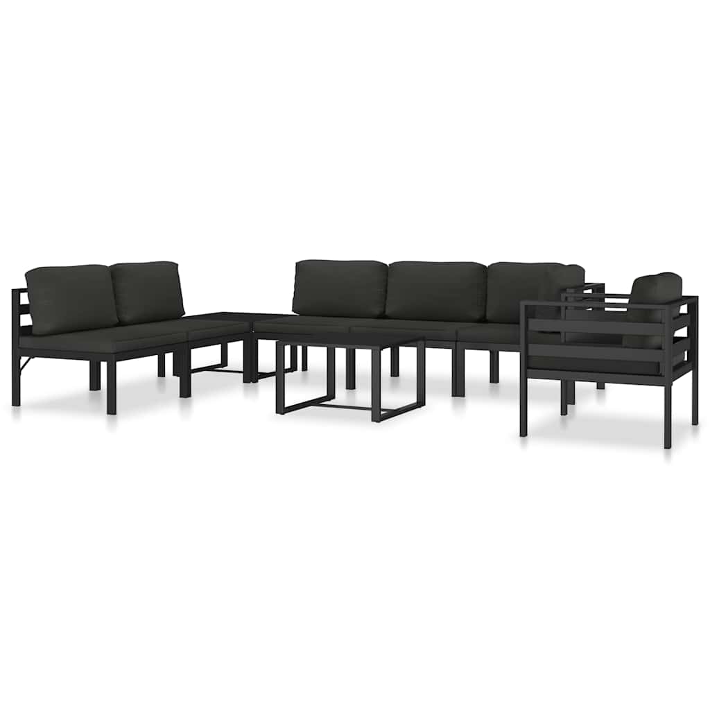 Salontafel aluminium antraciet – afbeelding 9