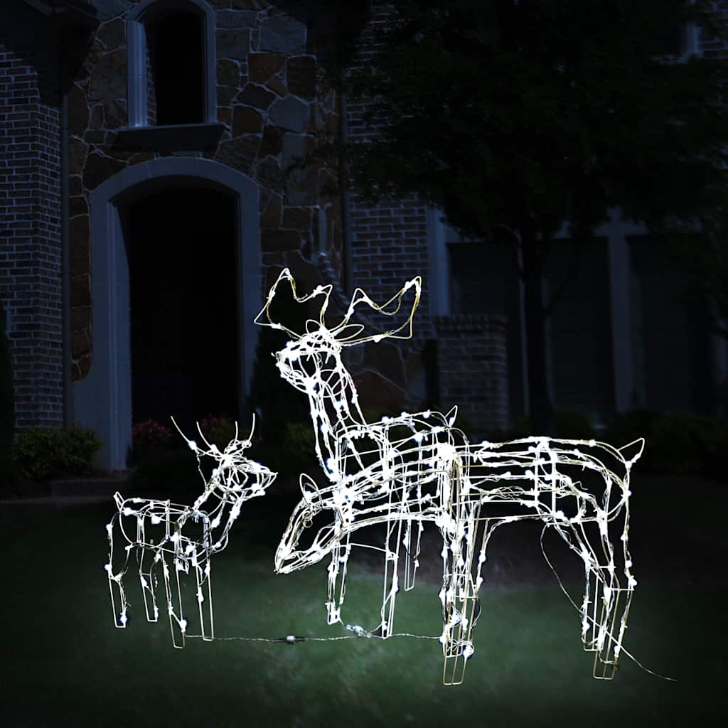 3-delige Kerstverlichting rendieren 229 LED's