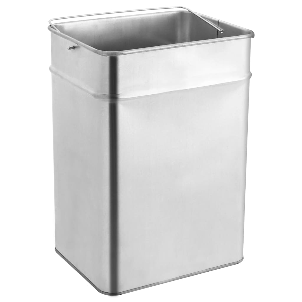 Asbak/prullenbak Hotel 45 L staal zwart – afbeelding 5