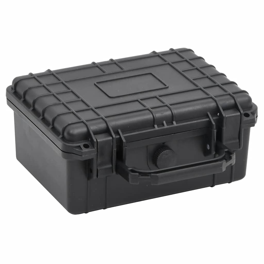 Flightcase draagbaar 24x19x11 cm PP zwart – afbeelding 1