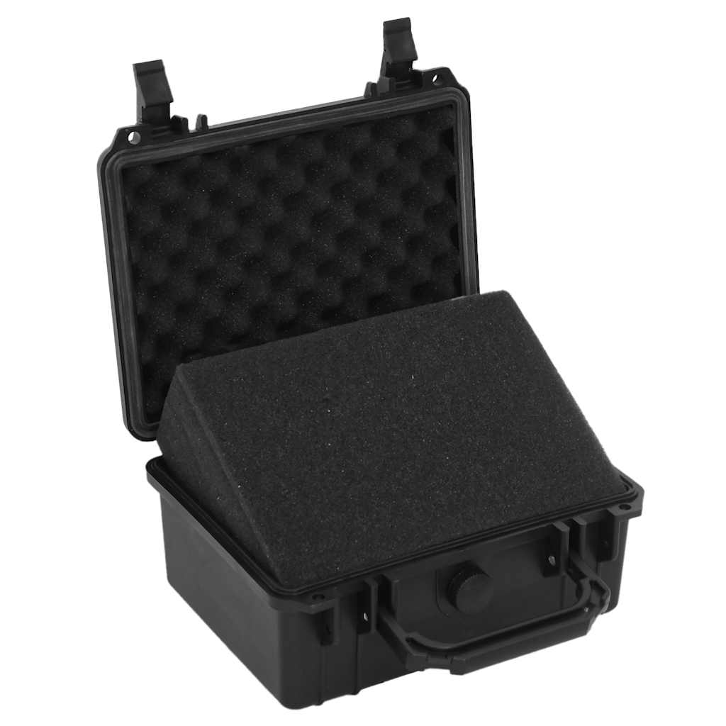 Flightcase draagbaar 24x19x11 cm PP zwart – afbeelding 4