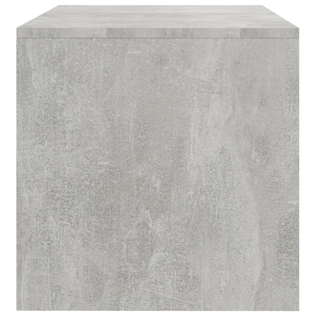 Tv-meubel 100x40x40 cm bewerkt hout betongrijs – afbeelding 5