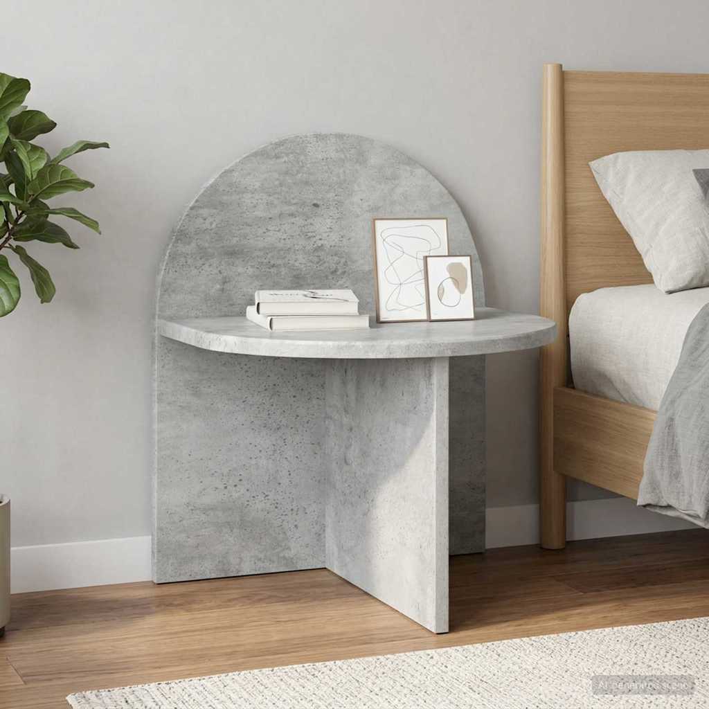 Nachtkastje 2 pcs Betongrijs 40 x 35,5 x 45,5 cm