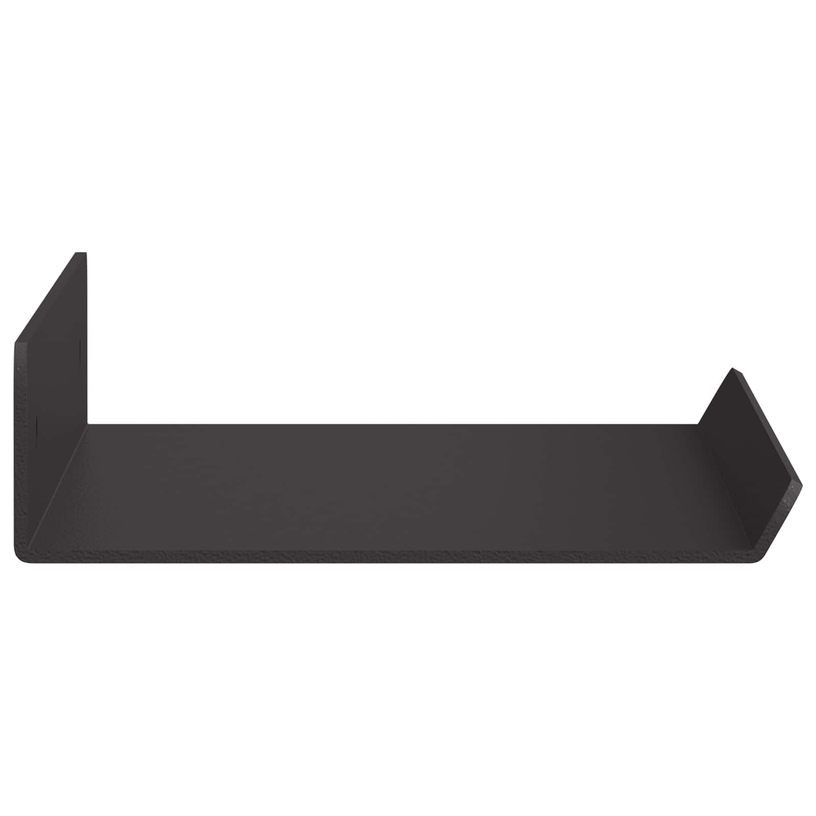 Drijvende plank 3 pcs Zwart 40 x 9 x 2,5 cm Staal – afbeelding 6