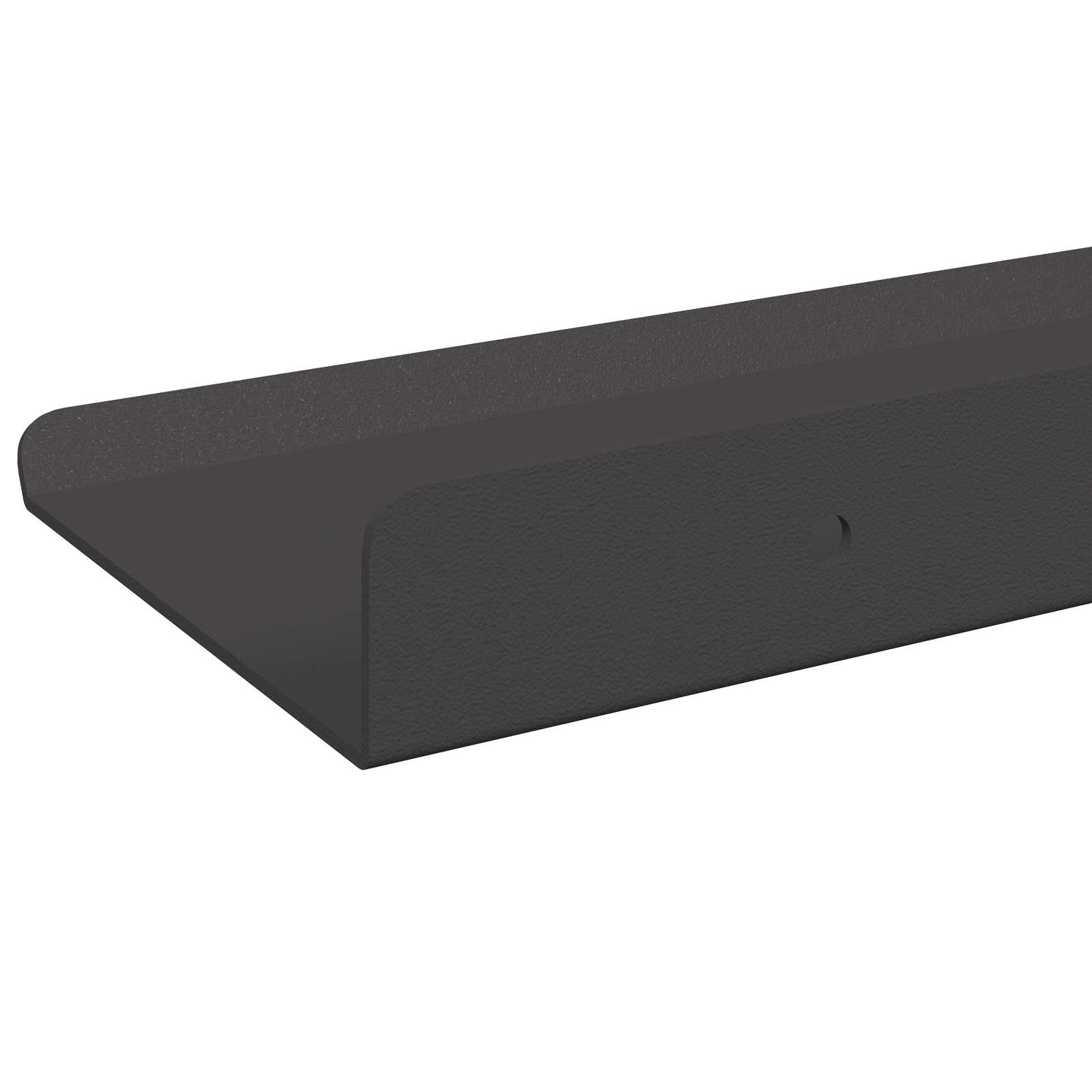 Drijvende plank 3 pcs Zwart 40 x 9 x 2,5 cm Staal – afbeelding 7