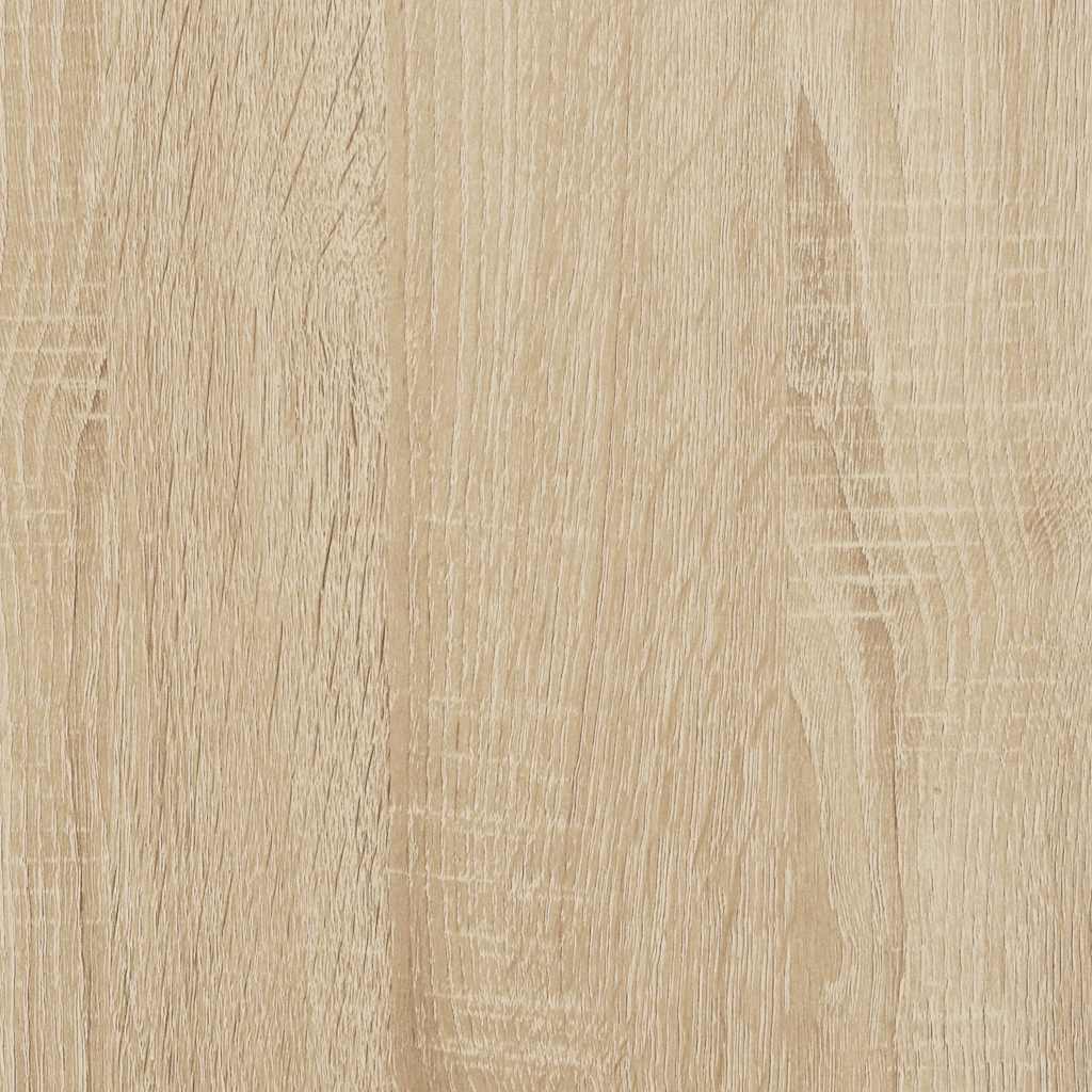 Kledingkast 100x50x200 cm bewerkt hout sonoma eikenkleurig – afbeelding 8