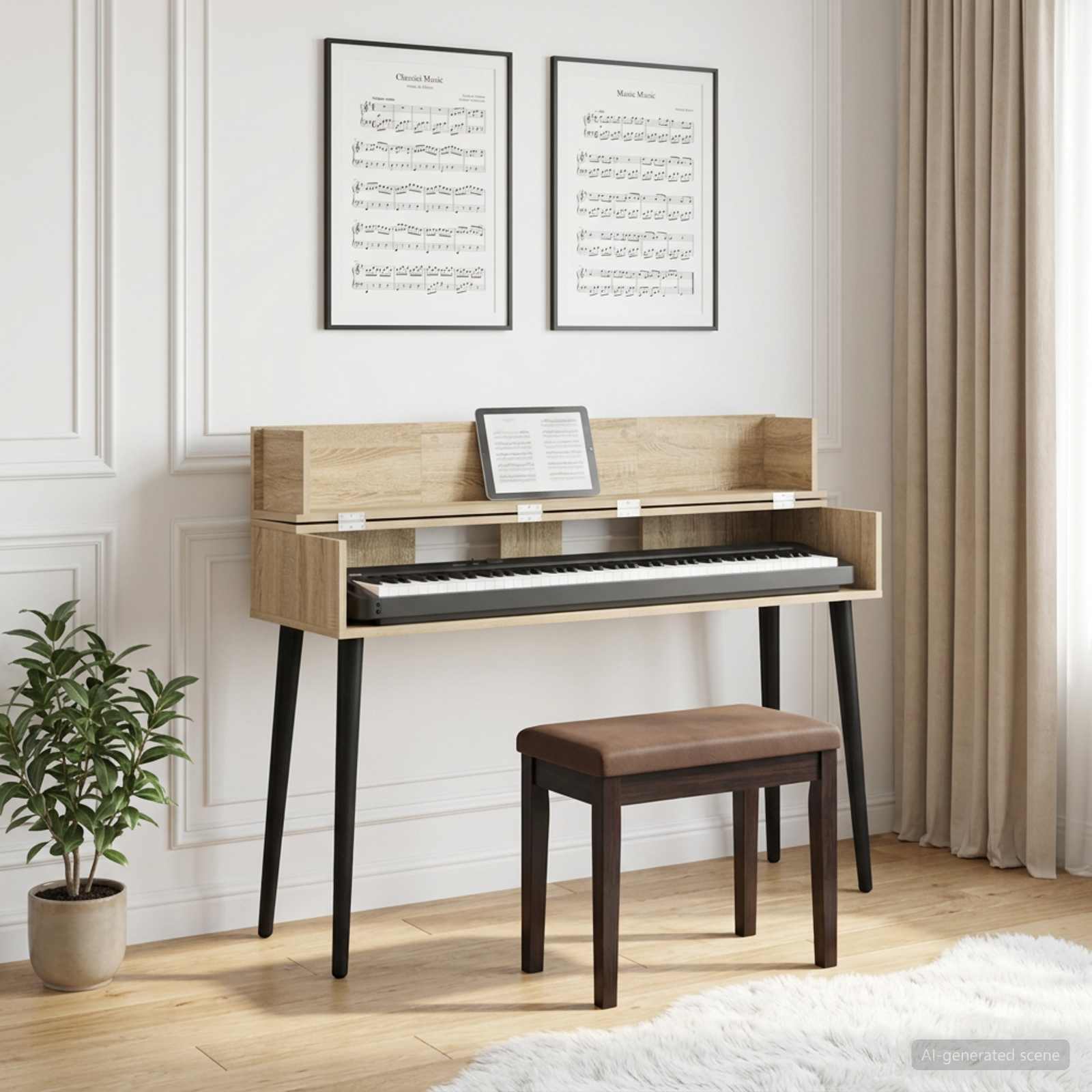 studiobureau Sonoma Eiken 152 x 40 x 19,5 cm Bewerkt hout