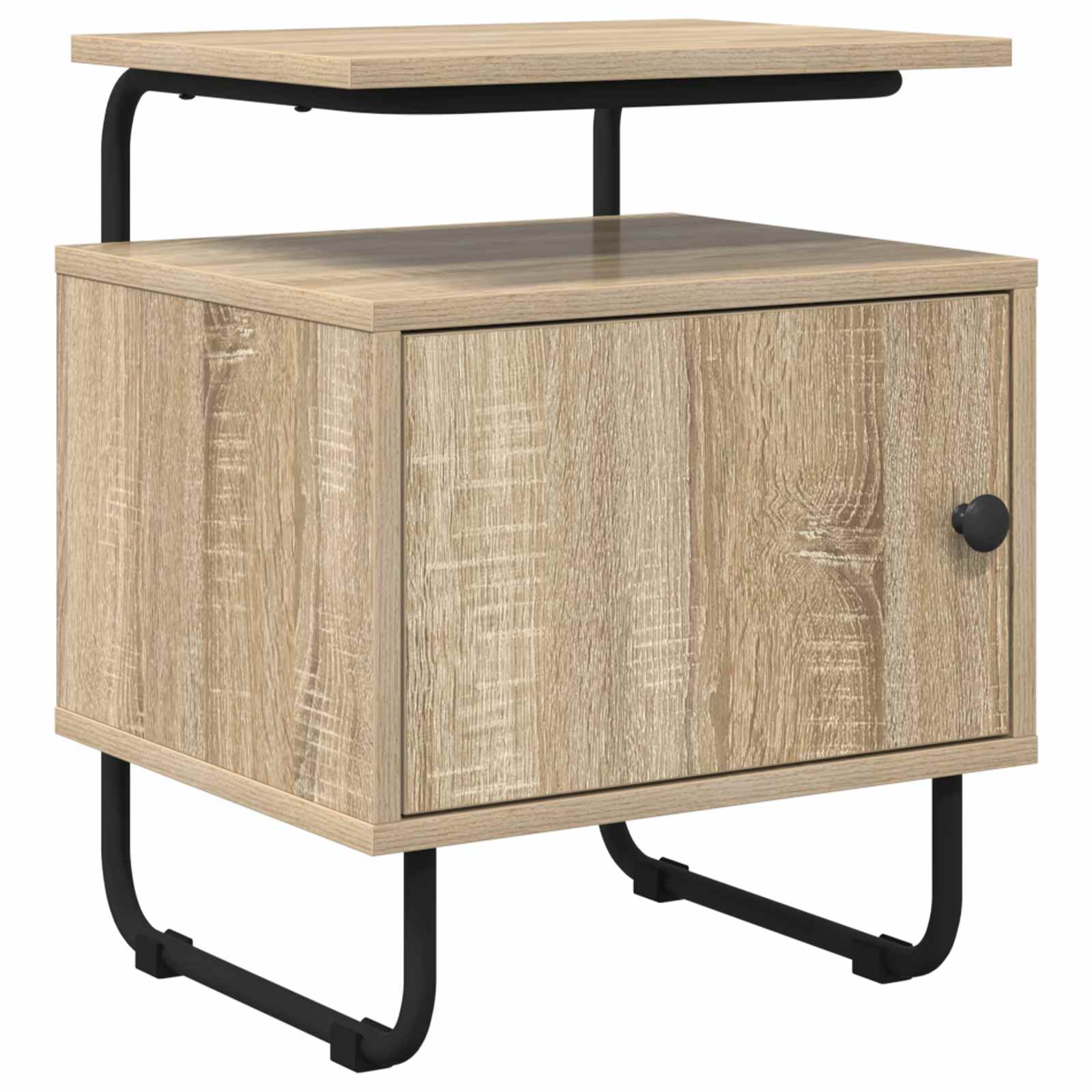 Nachtkastje Sonoma Eiken 40 x 36,5 x 50 cm Bewerkt hout – afbeelding 1