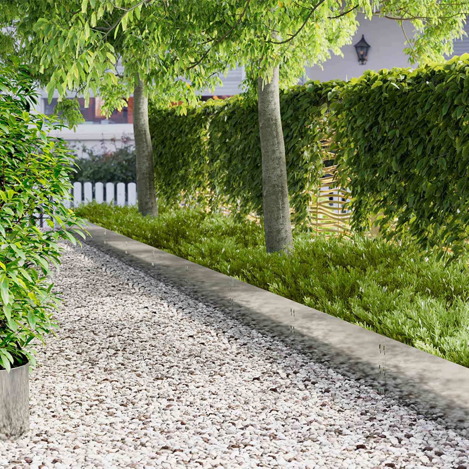 Gazonrand 30 pcs 100 x 30 cm Staal Zilverkleurig