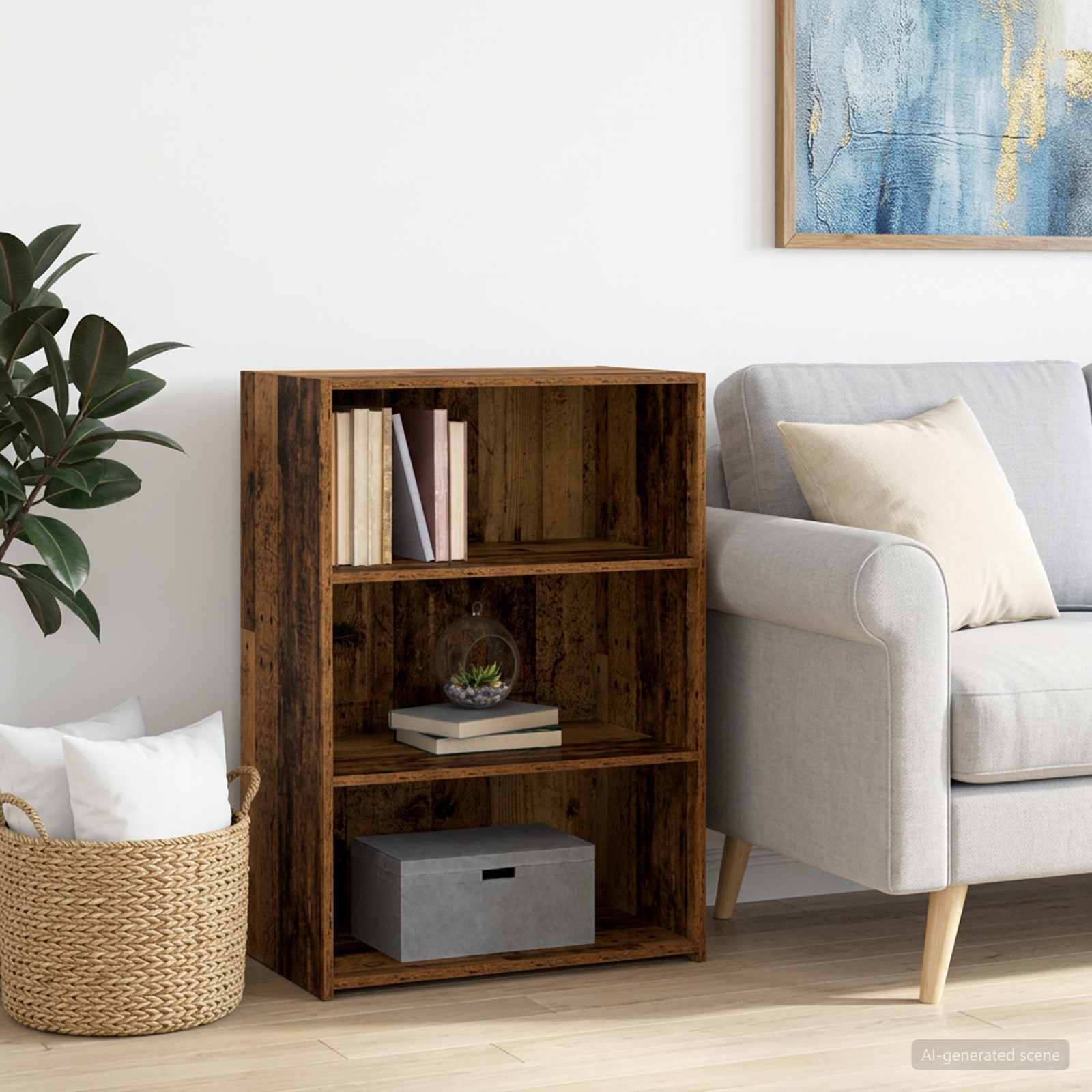 Dressoir Oud hout 70 x 41 x 93 cm Bewerkt hout