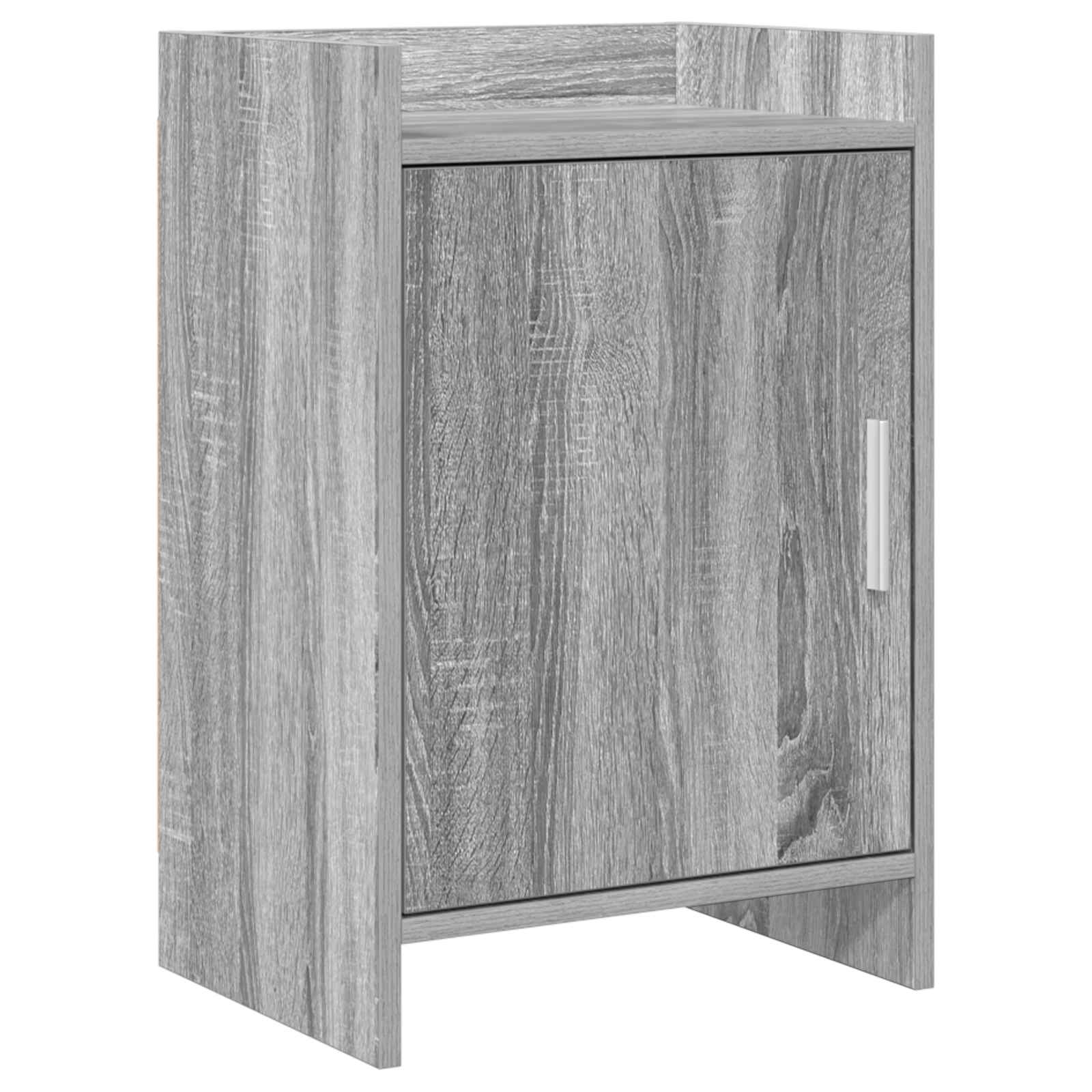 Nachtkastjes Grijs Sonoma 40 x 30 x 60 cm Bewerkt hout – afbeelding 1