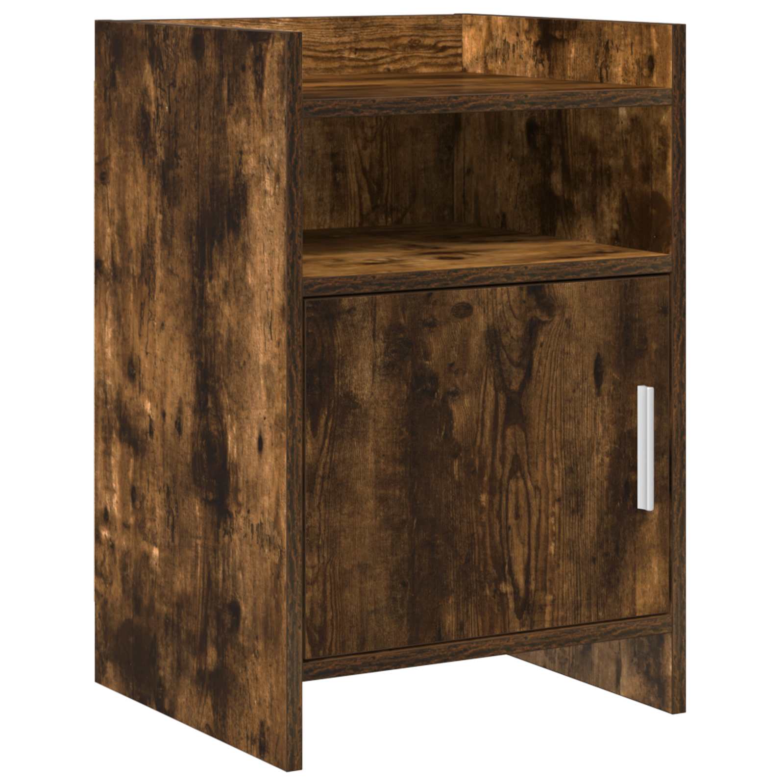 Nachtkastjes Gerookt eiken 40 x 36 x 60 cm Bewerkt hout – afbeelding 1