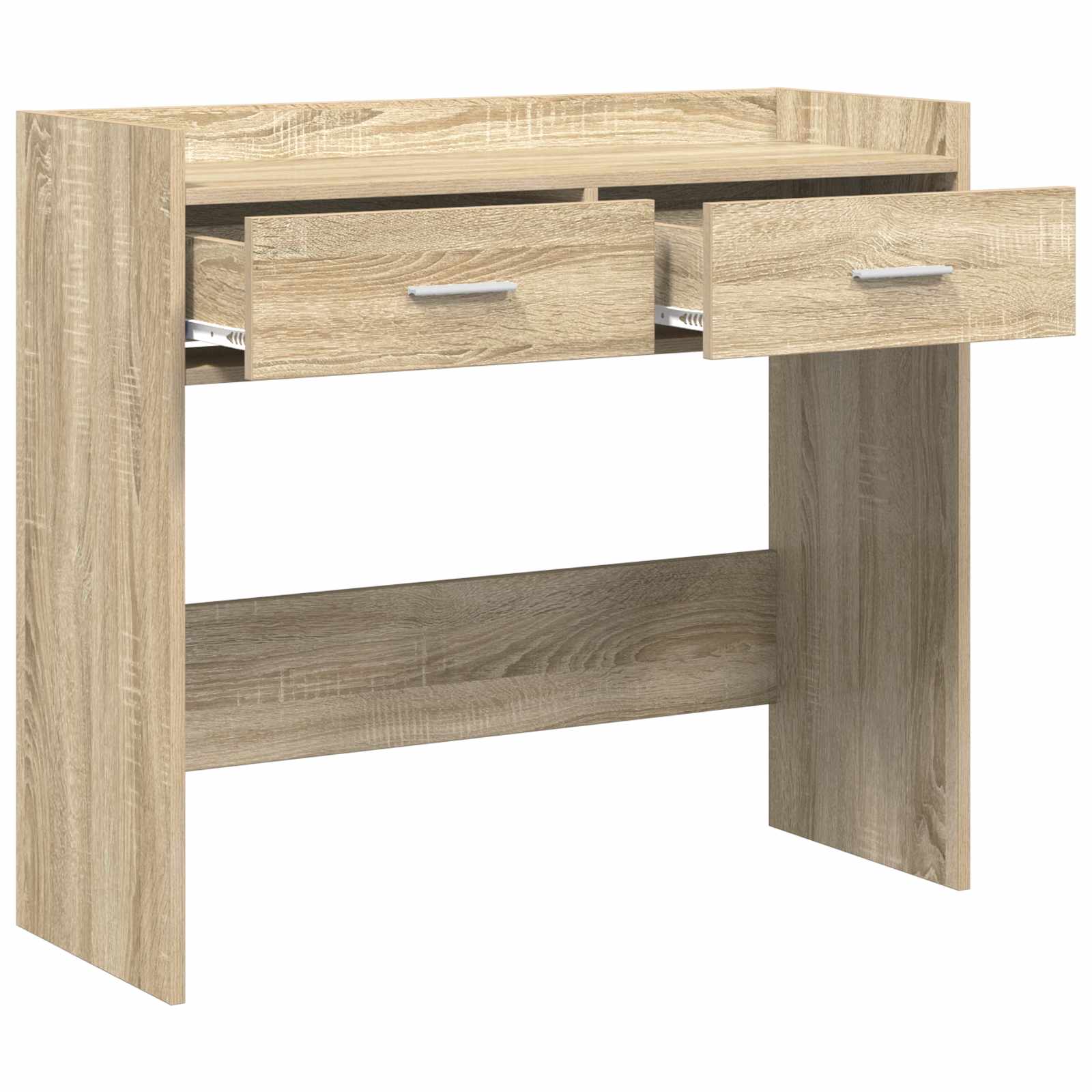 Wandtafel Sonoma Eiken 90 x 35 x 80 cm Bewerkt hout – afbeelding 3