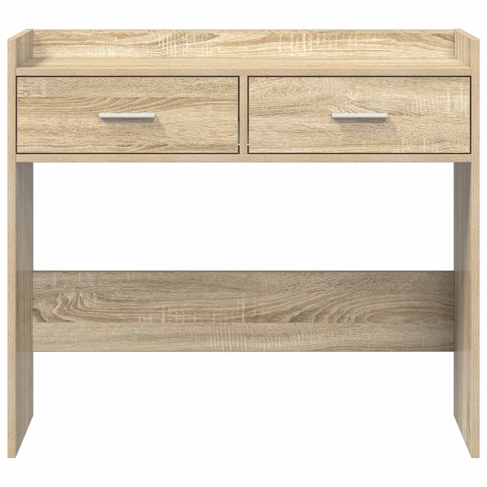 Wandtafel Sonoma Eiken 90 x 35 x 80 cm Bewerkt hout – afbeelding 4