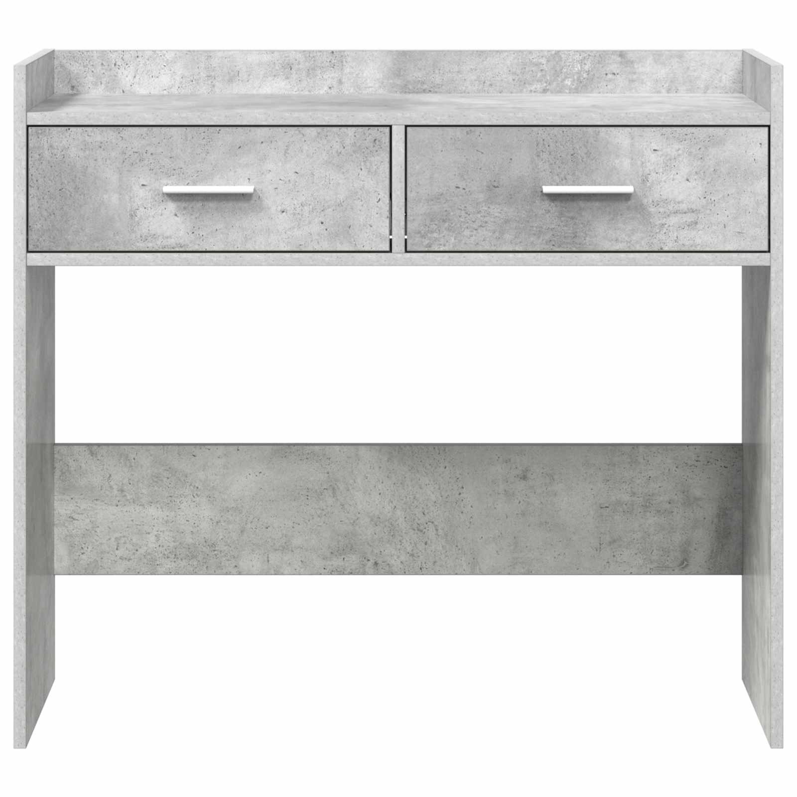 Wandtafel Betongrijs 90 x 35 x 80 cm Bewerkt hout – afbeelding 5